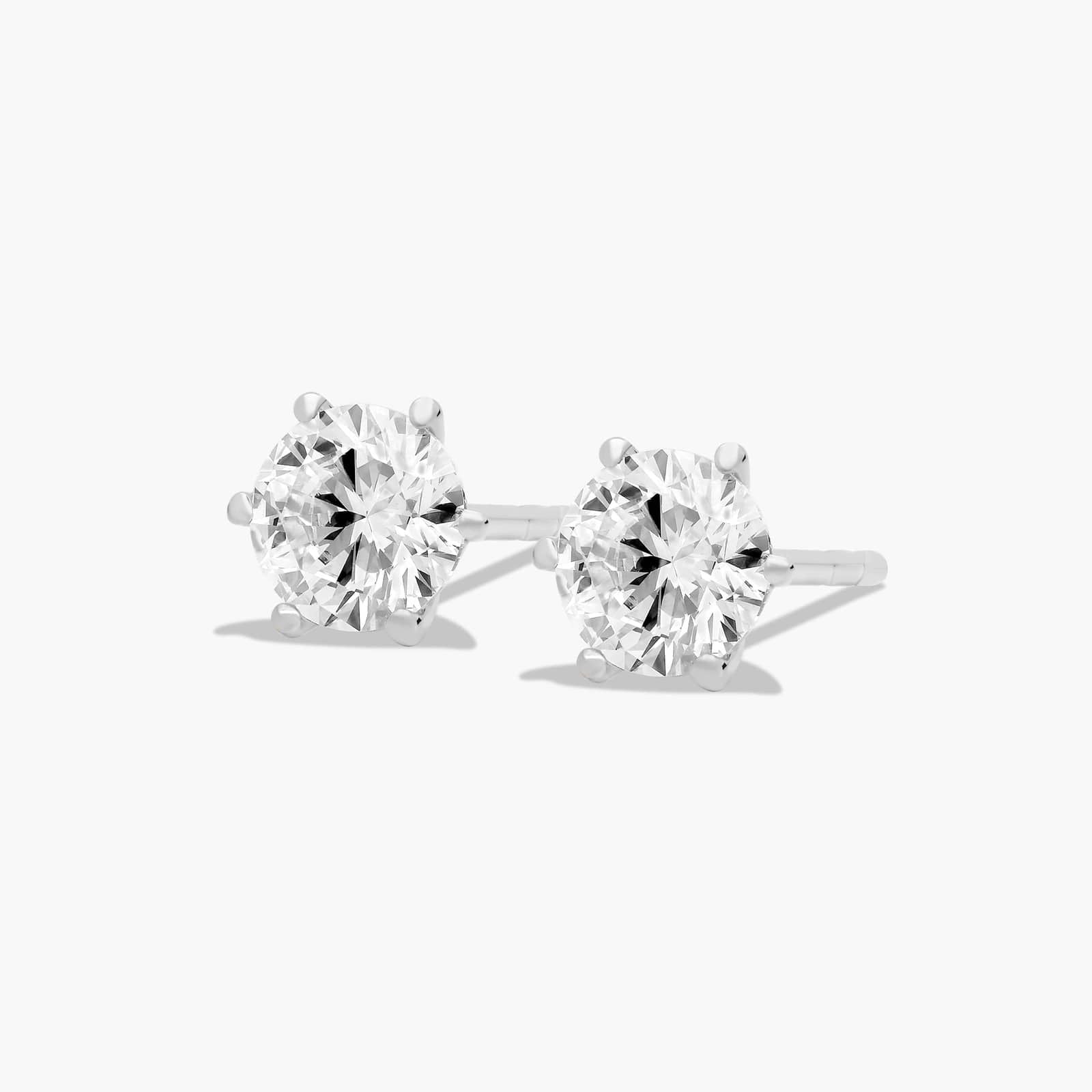 Khadija Moissanite Earrings|1ct