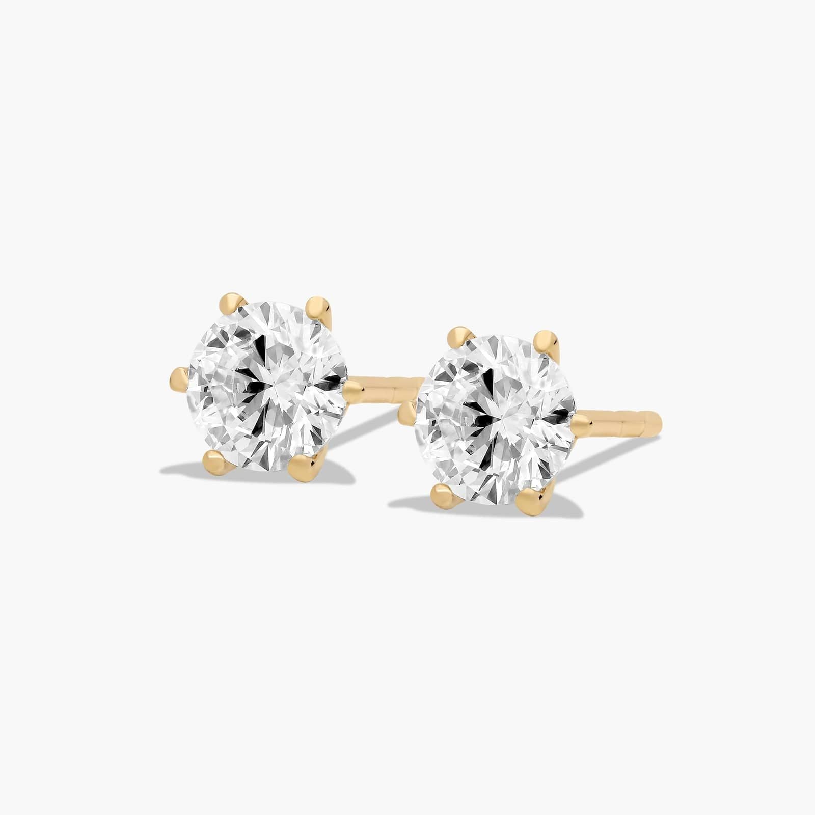 Khadija Moissanite Earrings|1ct