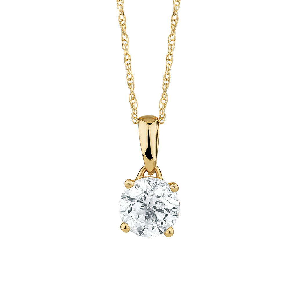 2CT SOLITAIRE NECKLACE
