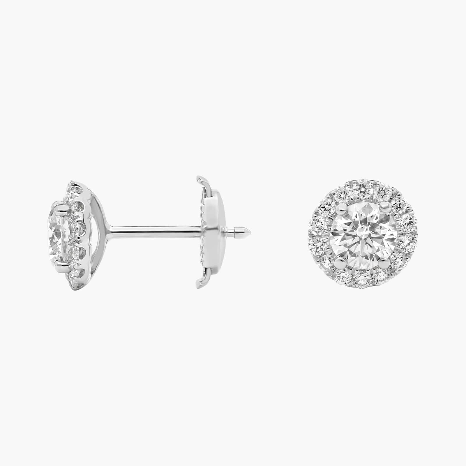 Zara Moissanite Earrings|1ct