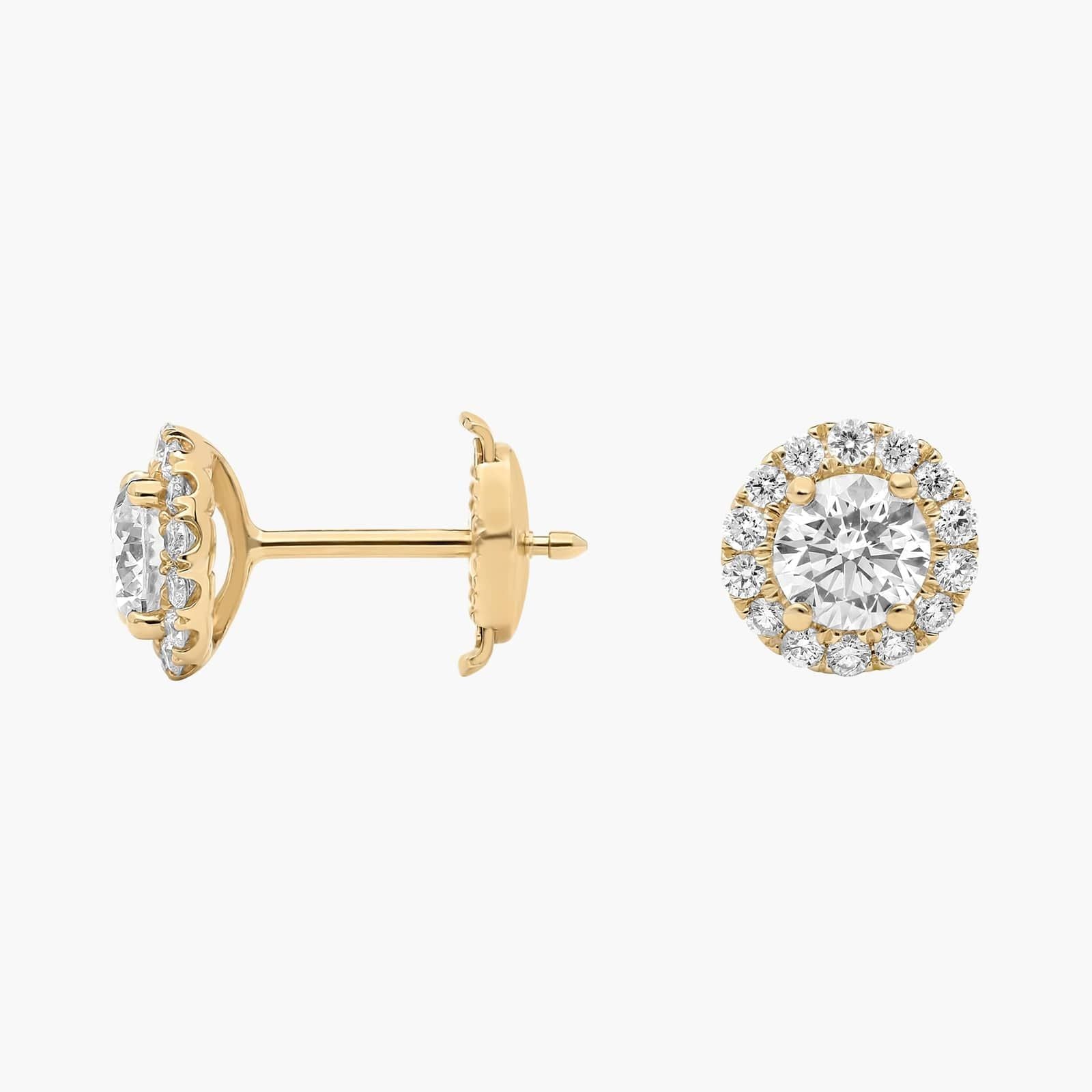 Zara Moissanite Earrings|1ct