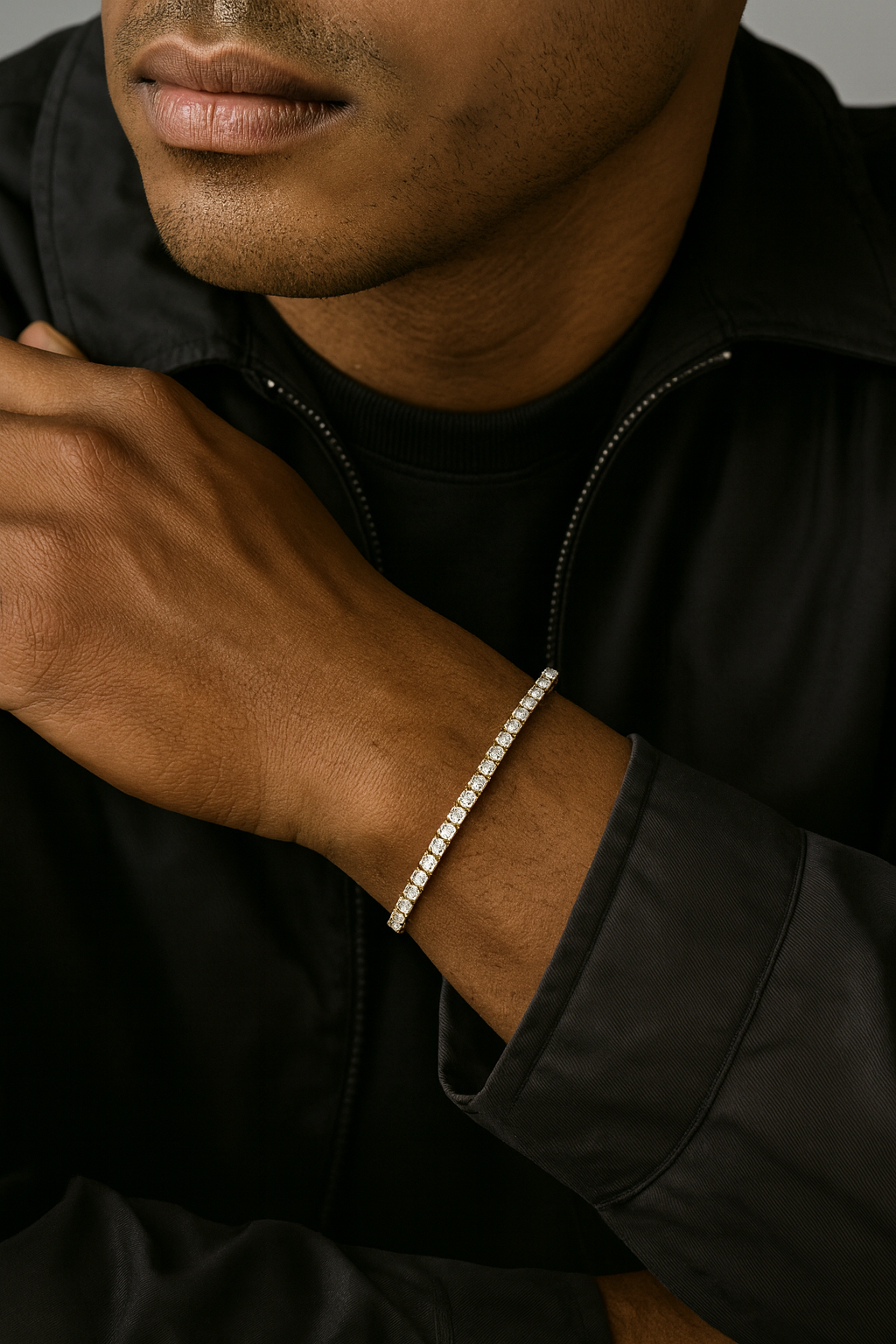 TENNISBOY BRACELET - 3MM ROSE GOLD