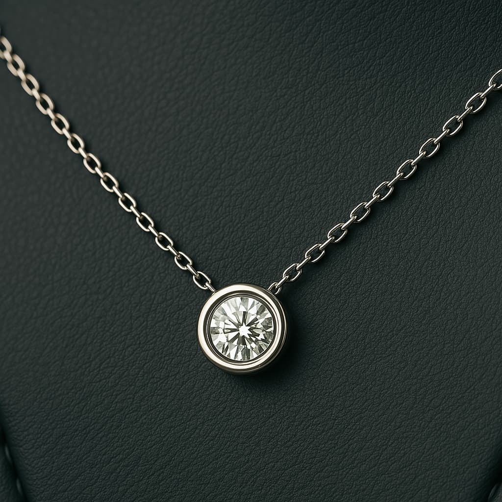 Yara Moissanite Necklace|1ct