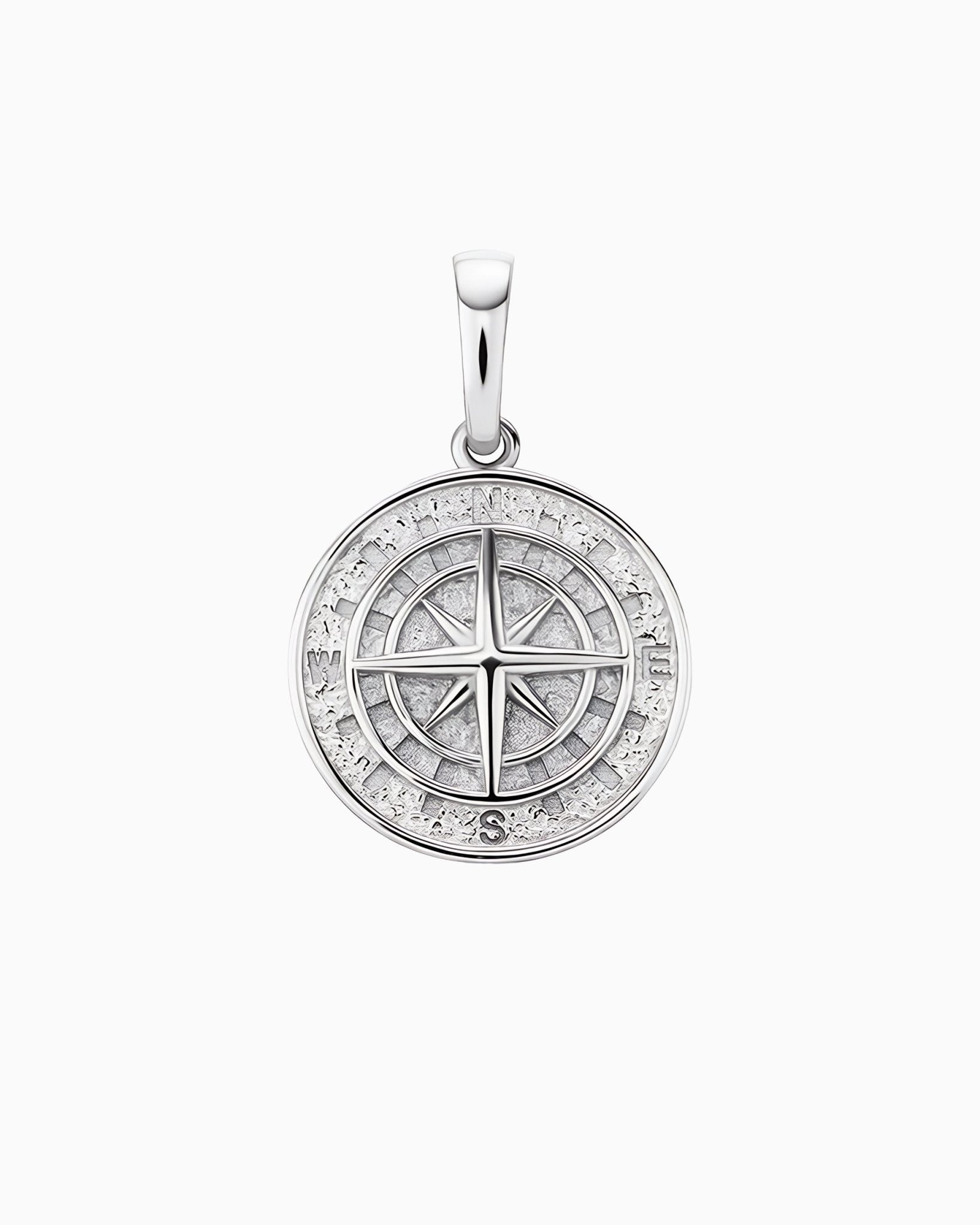 COMPASS HANGER 925 - GOLD PLATED