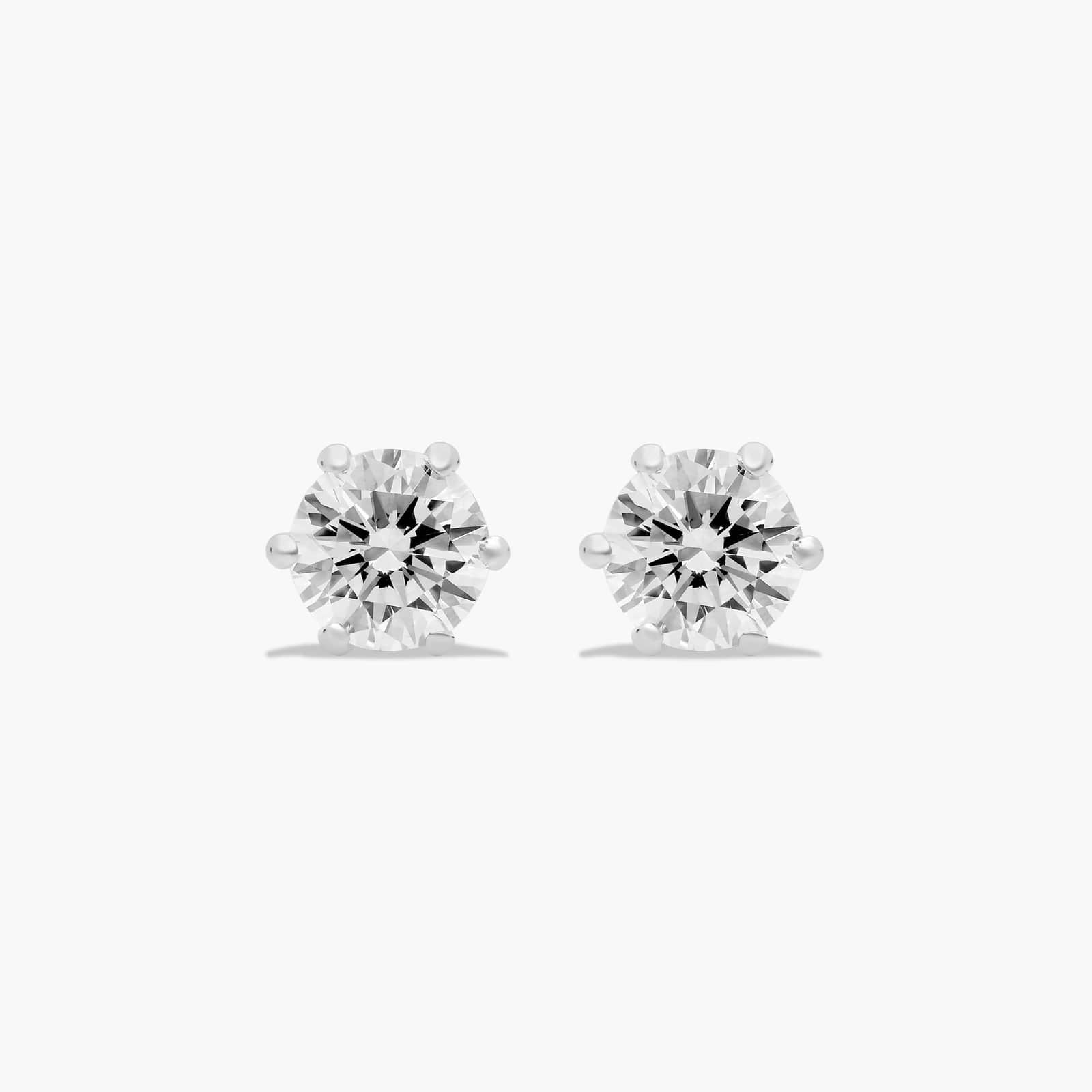 Azra Moissanite Earrings｜0.5ct