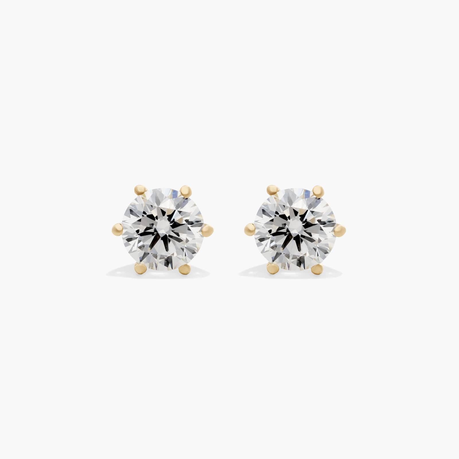 Azra Moissanite Earrings｜0.5ct