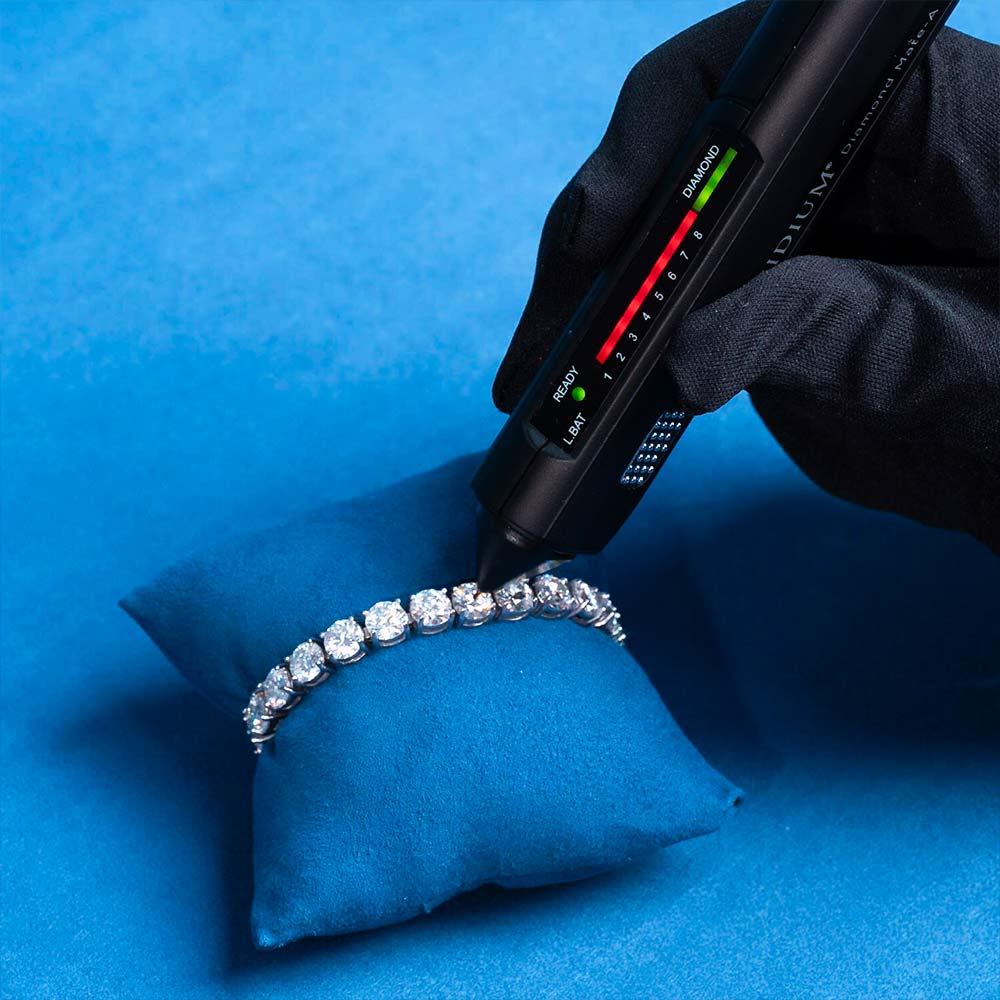 3MM MOISSANITE TENNIS BRACELET - D COLOUR - VVS1