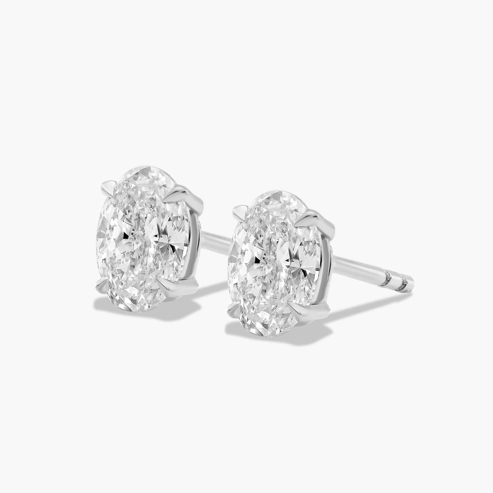 Malak Moissanite Earrings｜1ct