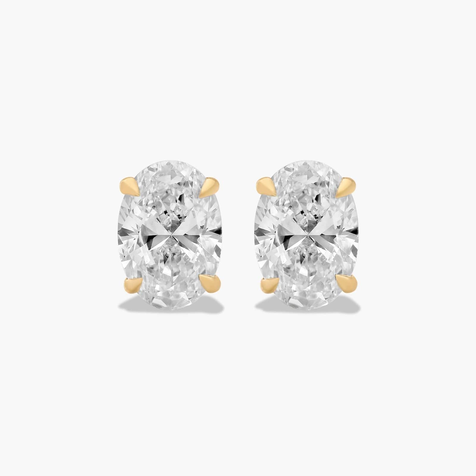 Malak Moissanite Earrings｜1ct