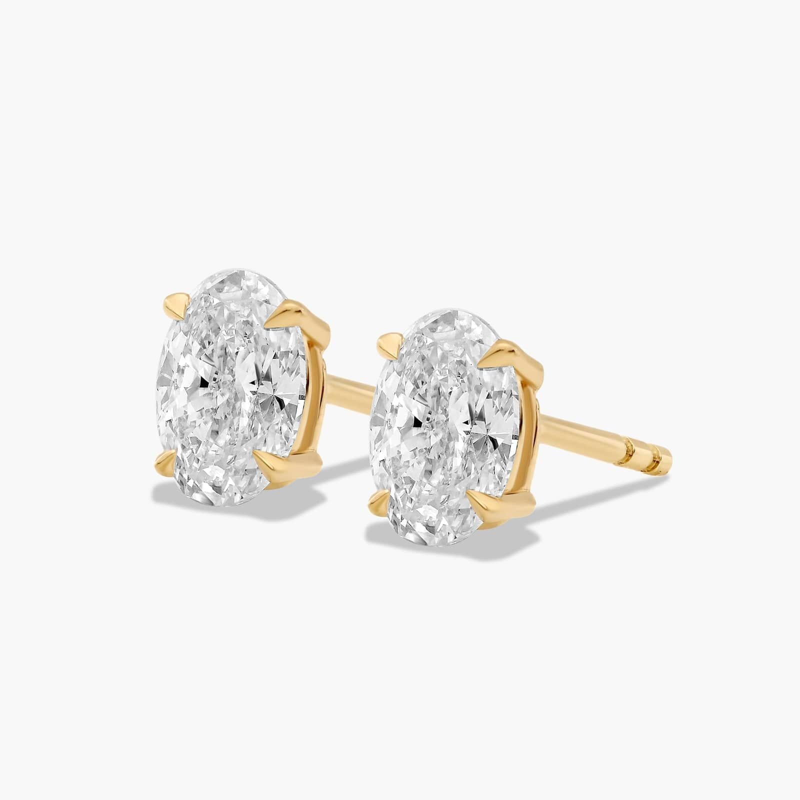 Malak Moissanite Earrings｜1ct