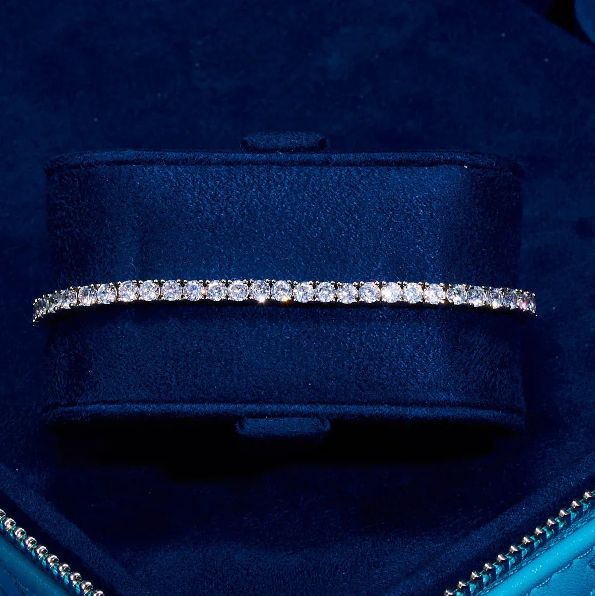 3MM MOISSANITE TENNIS BRACELET - D COLOUR - VVS1