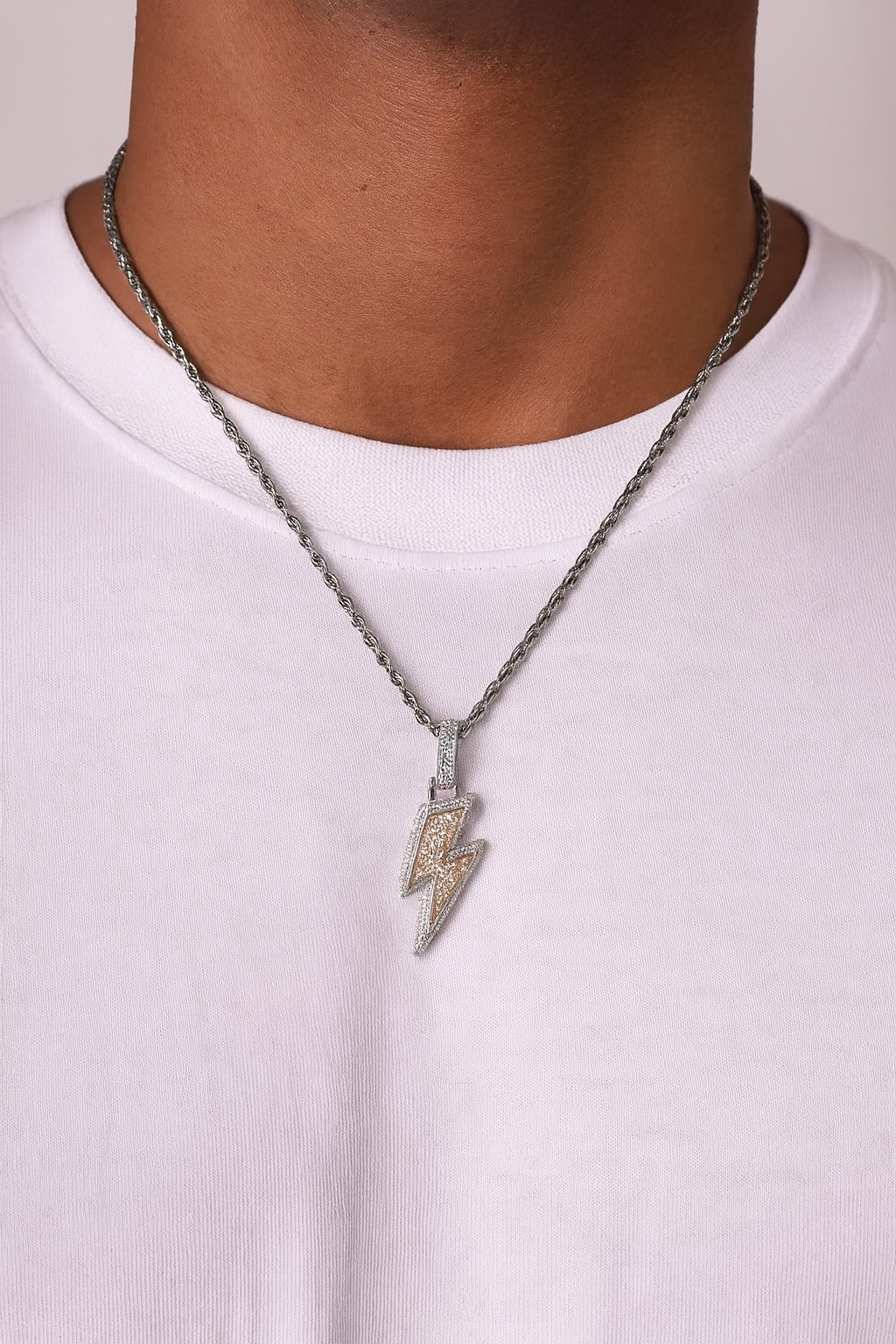 BLITZ PIECE HANGER - WHITE GOLD