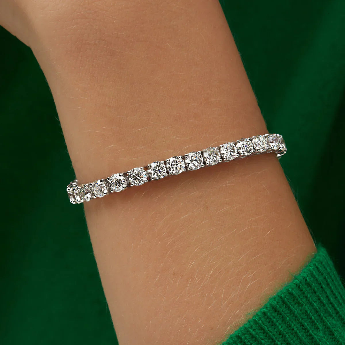 5MM MOISSANITE TENNIS BRACELET - D COLOR - VVS1