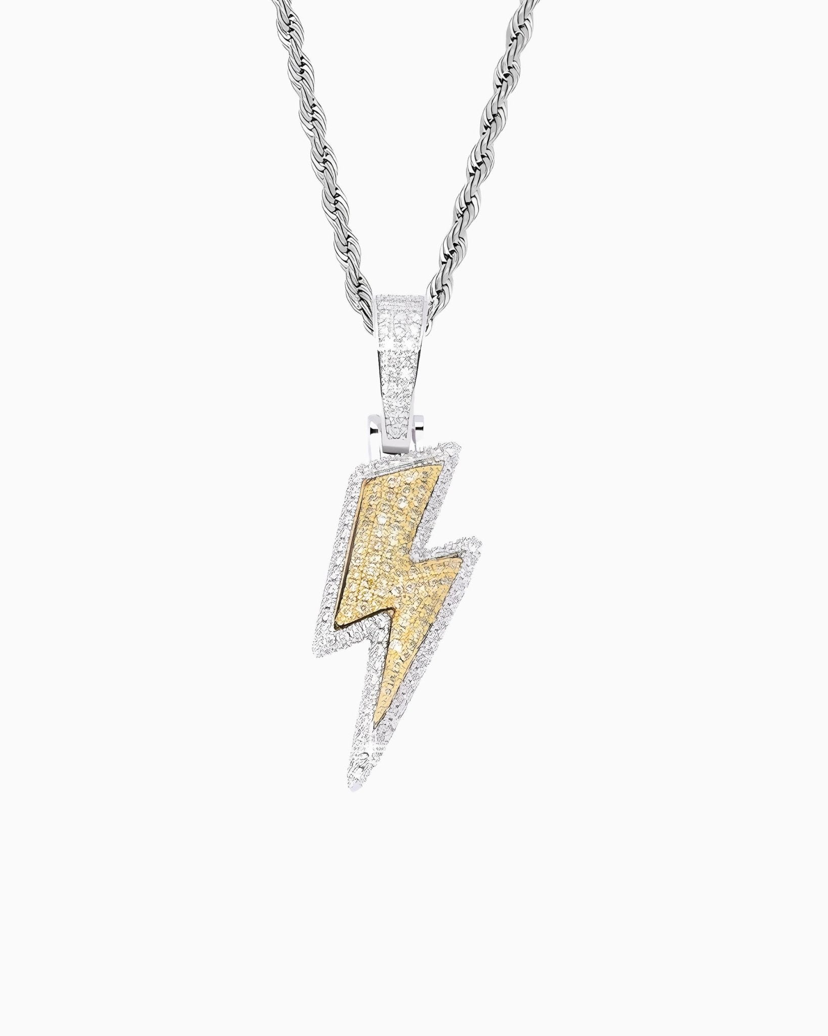 BLITZ PIECE HANGER - WHITE GOLD