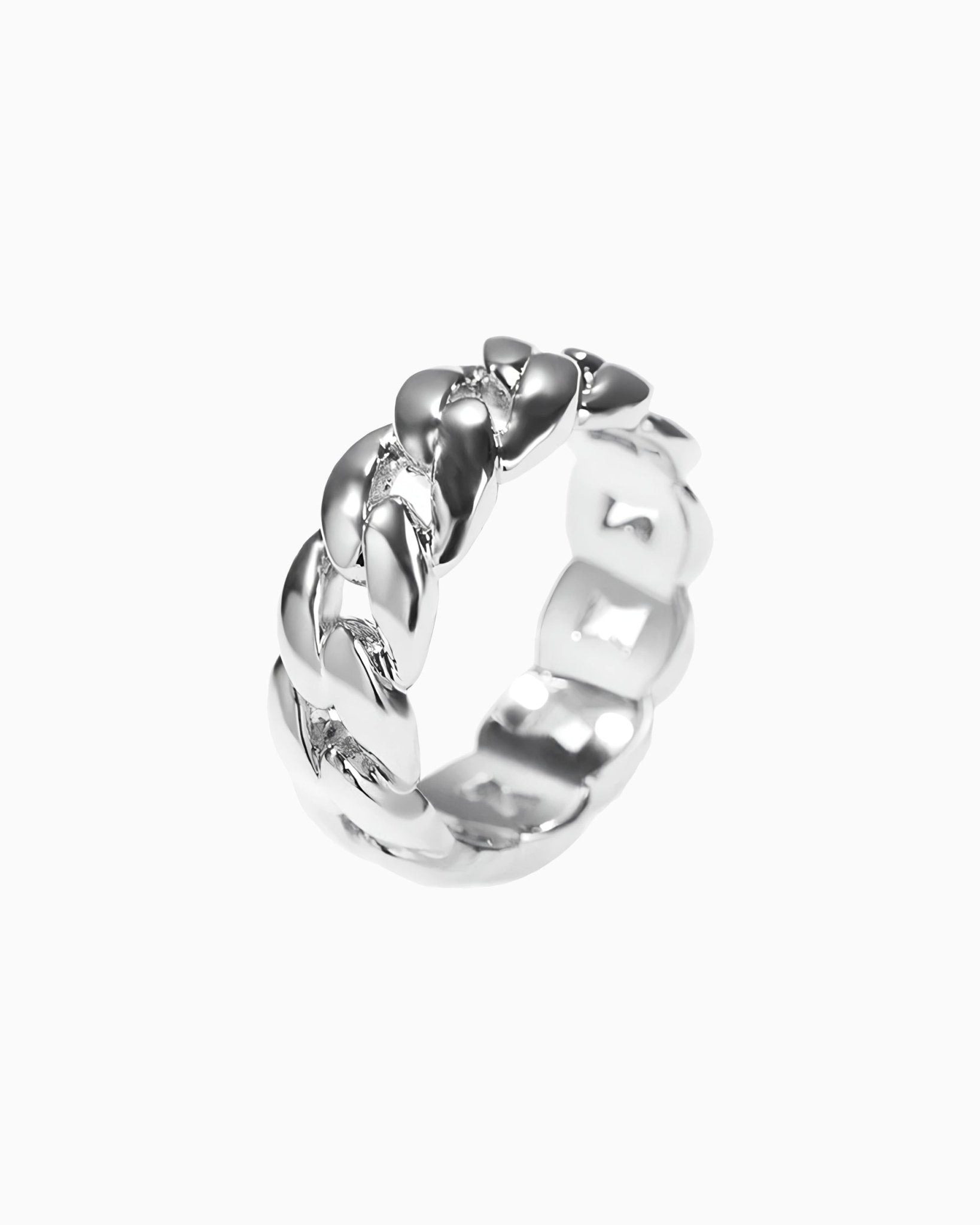 CLEAN CUBAN RING - GOLD PLATED