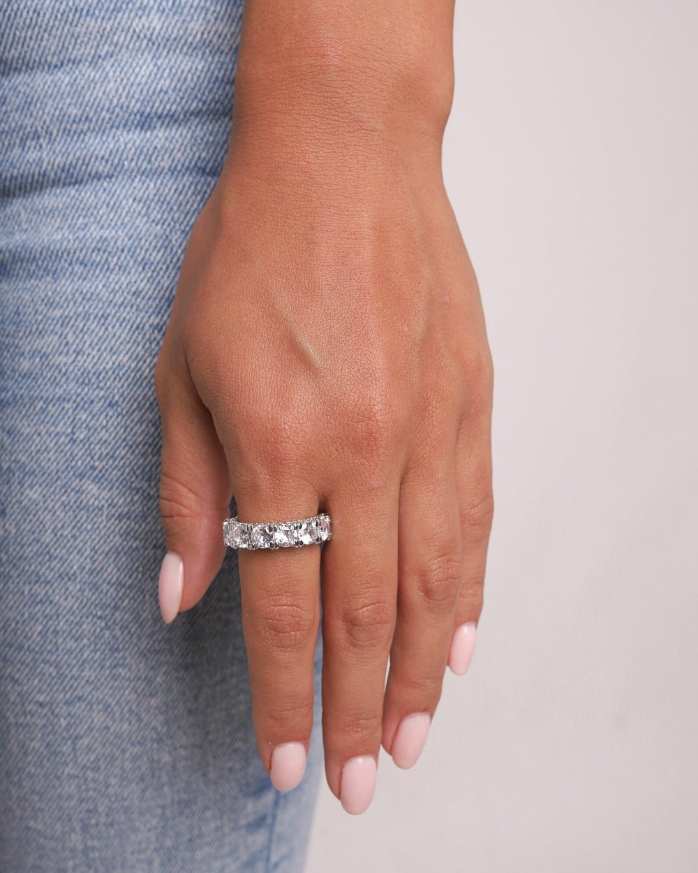 ICY ICICLE RING - 925 STERLING SILVER